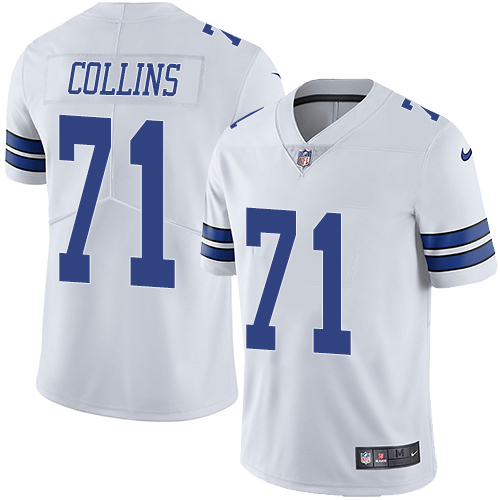 2019 men Dallas Cowboys #71 Collins white Nike Vapor Untouchable Limited NFL Jersey style 2->dallas cowboys->NFL Jersey